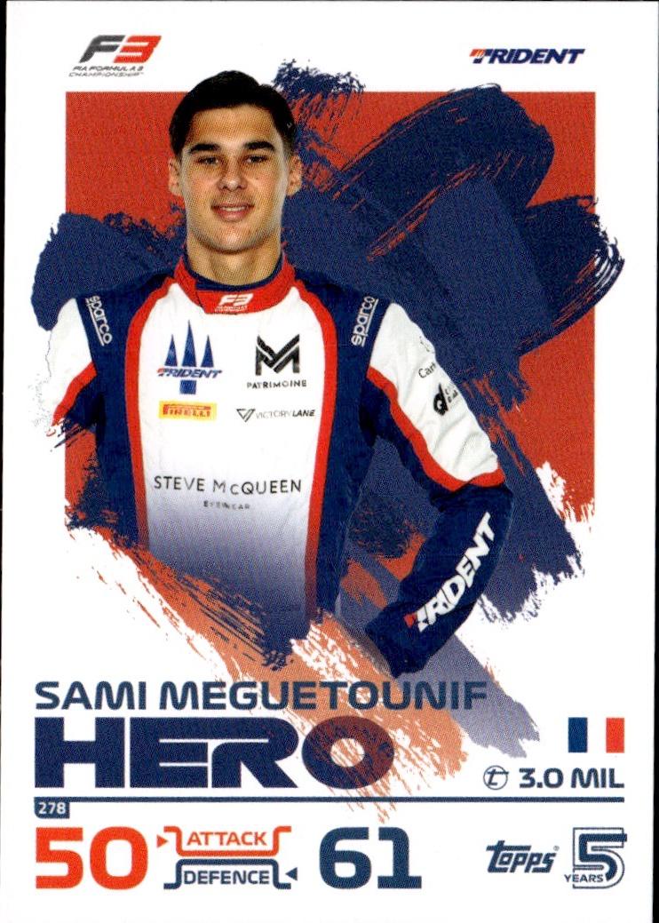 2024 Topps Turbo Attax F1 Racing Base #278 Trident (Sami Meguetounif)