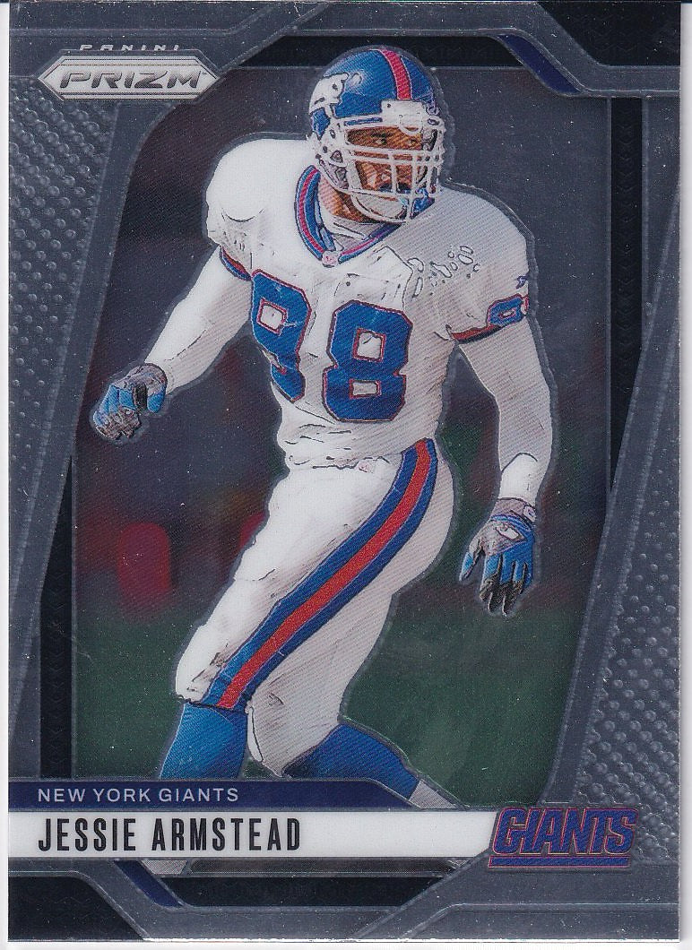 2024 Panini Prizm Football Base #220 New York Giants, Jessie Armstead