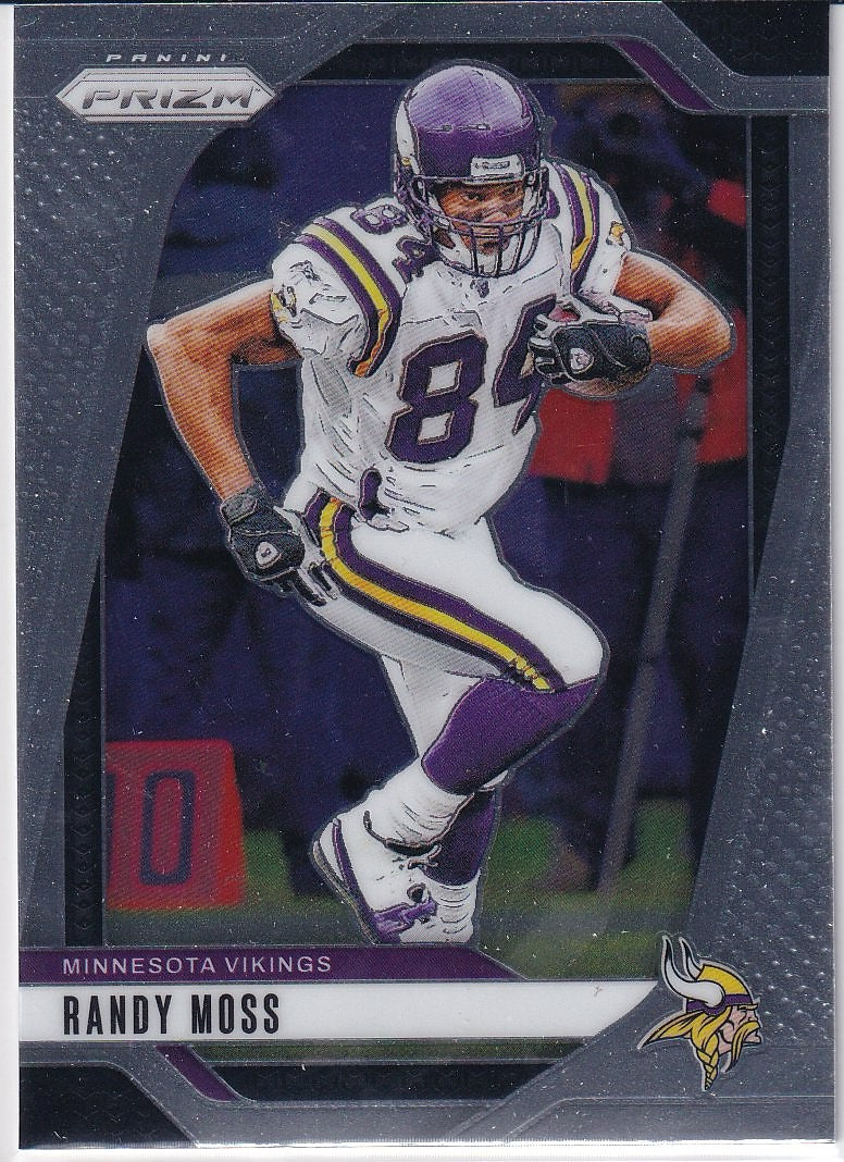 2024 Panini Prizm Football Base #192 Minnesota Vikings, Randy Moss
