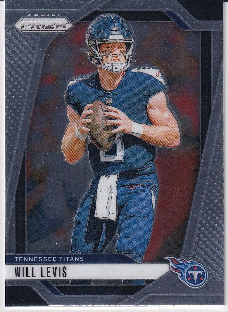 2024 Panini Prizm Football Base #277 Tennessee Titans, Will Levis