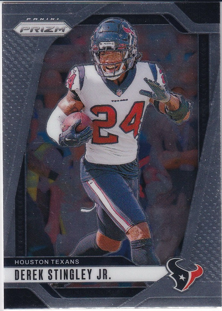 2024 Panini Prizm Football Base #119 Houston Texans, Derek Stingley Jr.