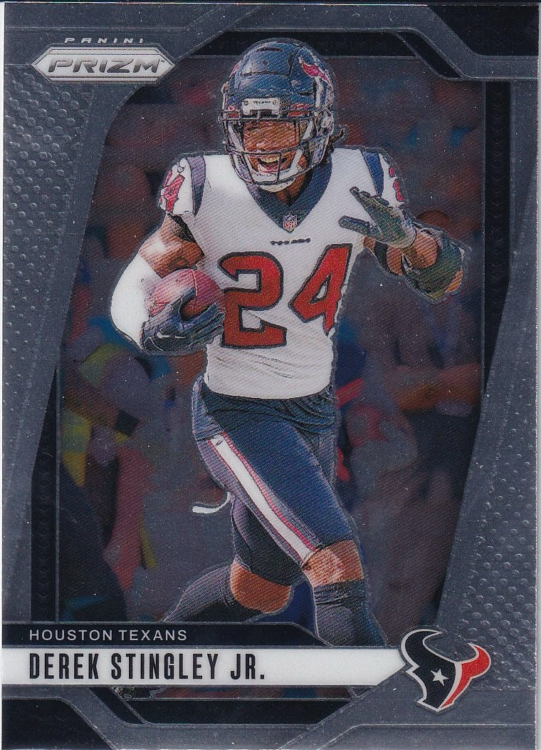 2024 Panini Prizm Football Base #119 Houston Texans, Derek Stingley Jr.