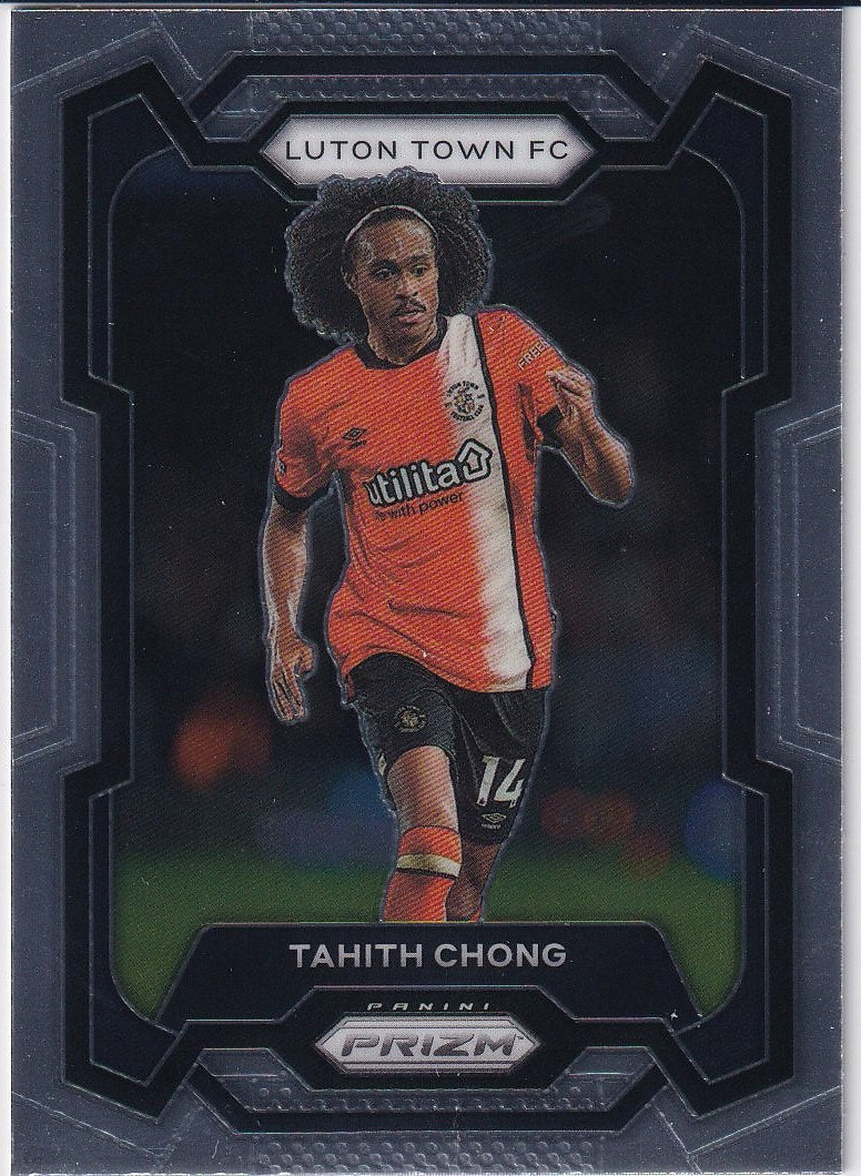 2023-24 Panini Prizm Premier League Soccer Base #300 Luton Town, Tahith Chong