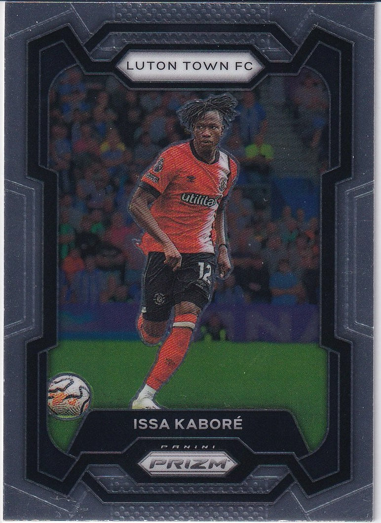2023-24 Panini Prizm Premier League Soccer Base #295 Luton Town, Issa Kabore