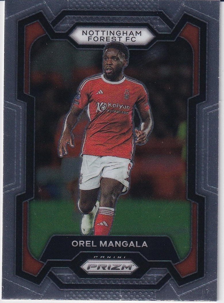 2023-24 Panini Prizm Premier League Soccer Base #248 Nottingham Forest, Orel Mangala