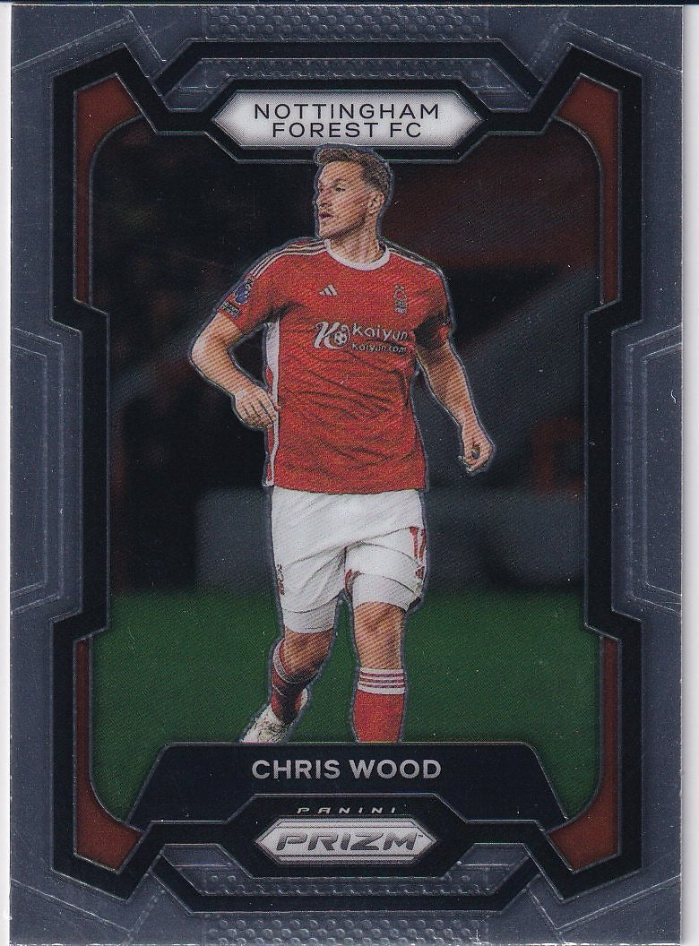 2023-24 Panini Prizm Premier League Soccer Base #249 Nottingham Forest (Chris Wood)