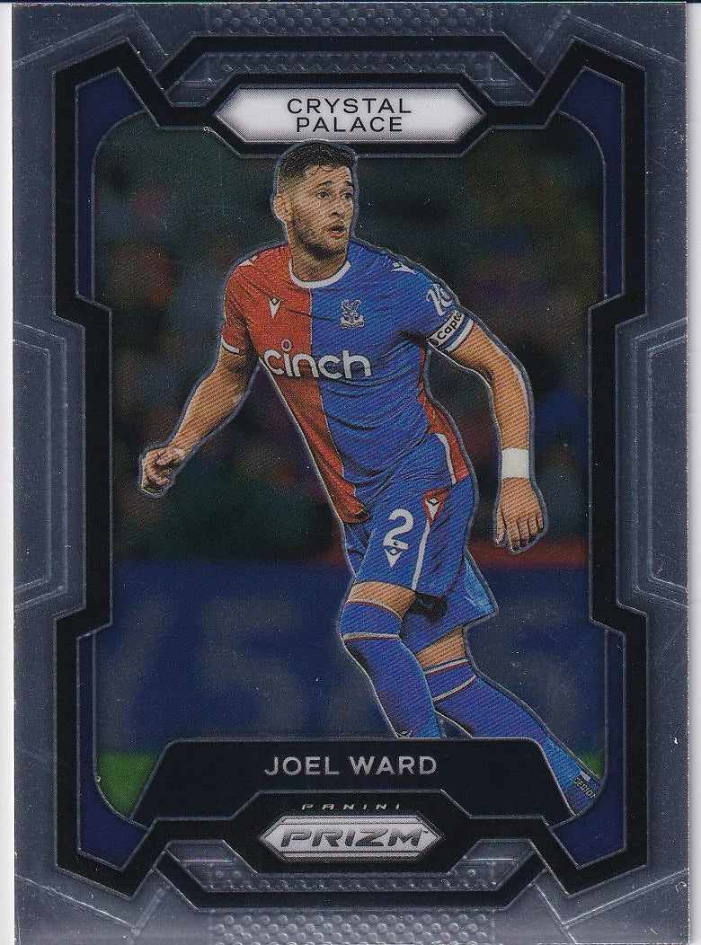 2023-24 Panini Prizm Premier League Soccer Base #174 Crystal Palace (Joel Ward)