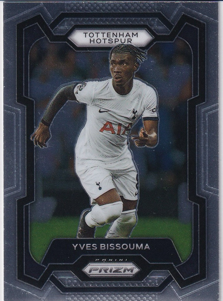 2023-24 Panini Prizm Premier League Soccer Base #131 Tottenham Hotspur (Yves Bissouma)