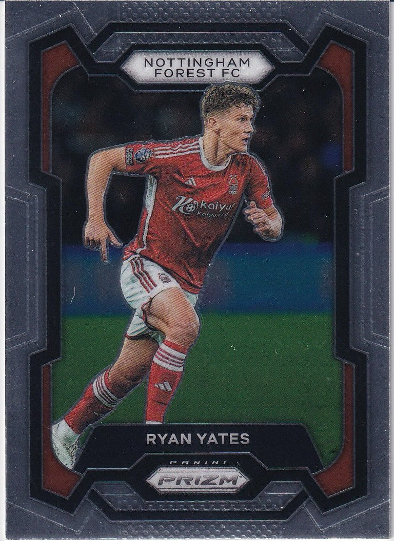 2023-24 Panini Prizm Premier League Soccer Base #251 Nottingham Forest (Ryan Yates)