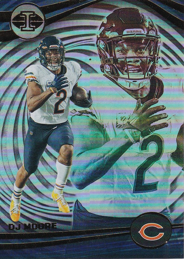 2023 Panini Illusions Football Base #18 Chicago Bears, DJ Moore