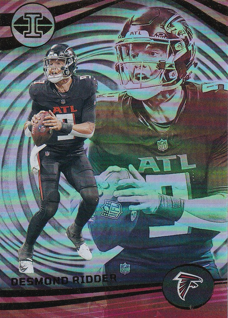 2023 Panini Illusions Football Base #4 Atlanta Falcons, Desmond Ridder