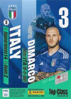 2024 Panini Top Class Soccer Base #44 Italy, Federico Dimarco