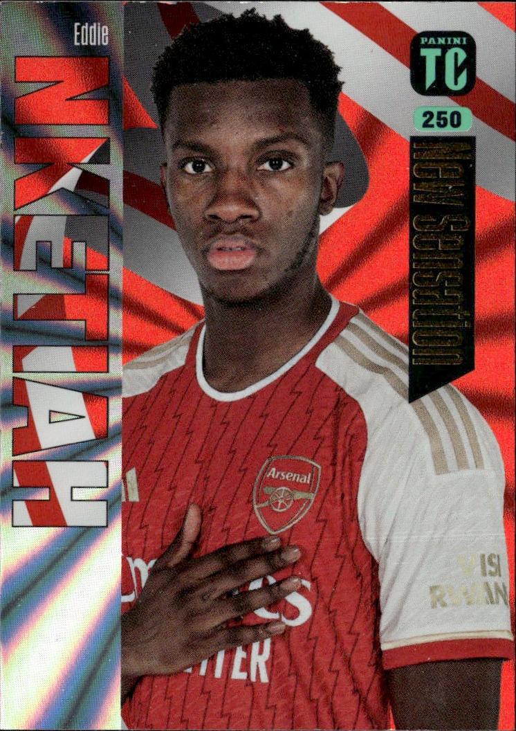 2024 Panini Top Class Soccer Base #250 Arsenal FC, Eddie Nketiah
