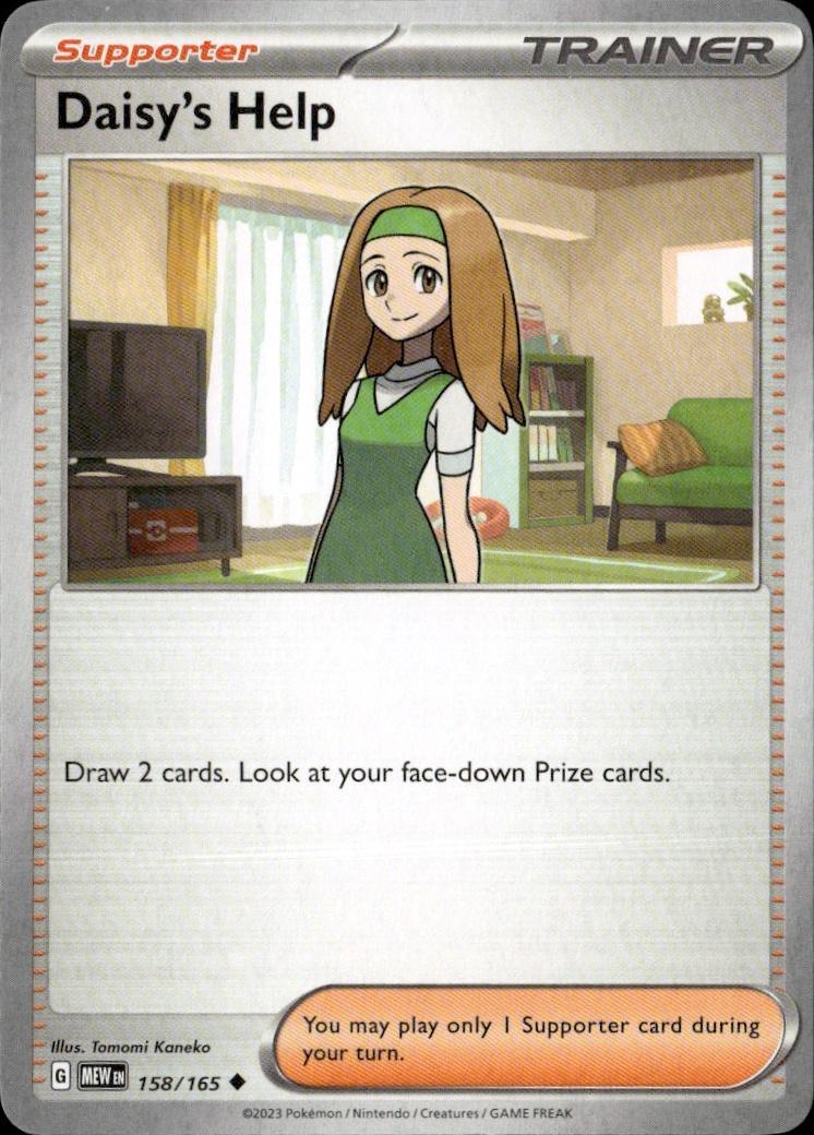 SV: Scarlet & Violet 151 Pokemon Common #158/165 (Daisy's Help)