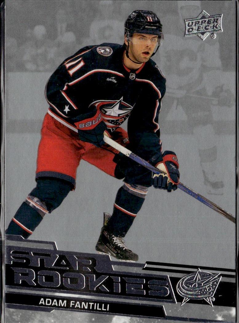 2023-24 Upper Deck NHL Star Rookies Box Set Hockey #2 Columbus Blue Jackets, Adam Fantilli
