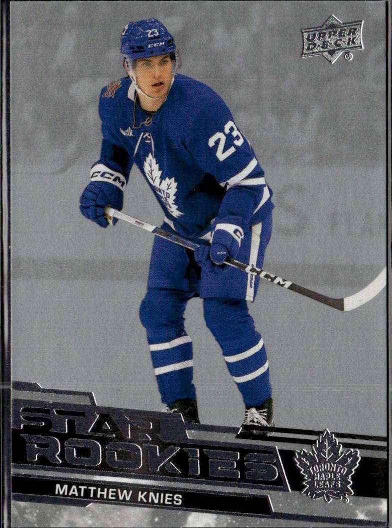 2023-24 Upper Deck NHL Star Rookies Box Set Hockey #4 Toronto Maple Leafs, Matthew Knies
