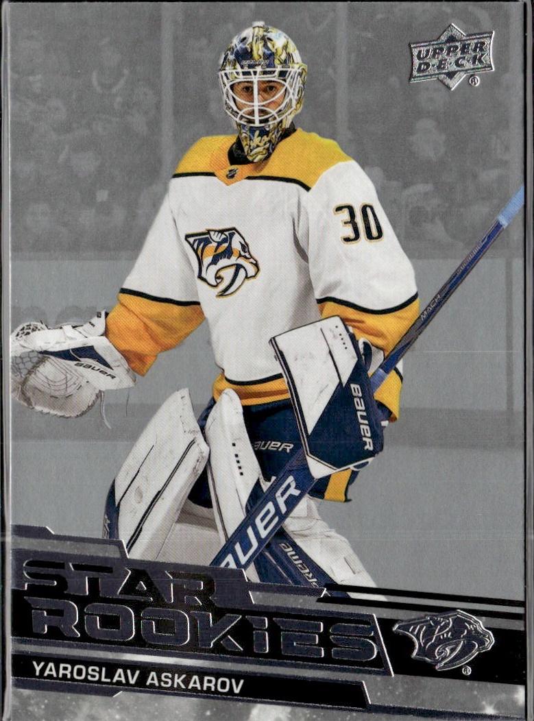 2023-24 Upper Deck NHL Star Rookies Box Set Hockey #10 Nashville Predators, Yaroslav Askarov