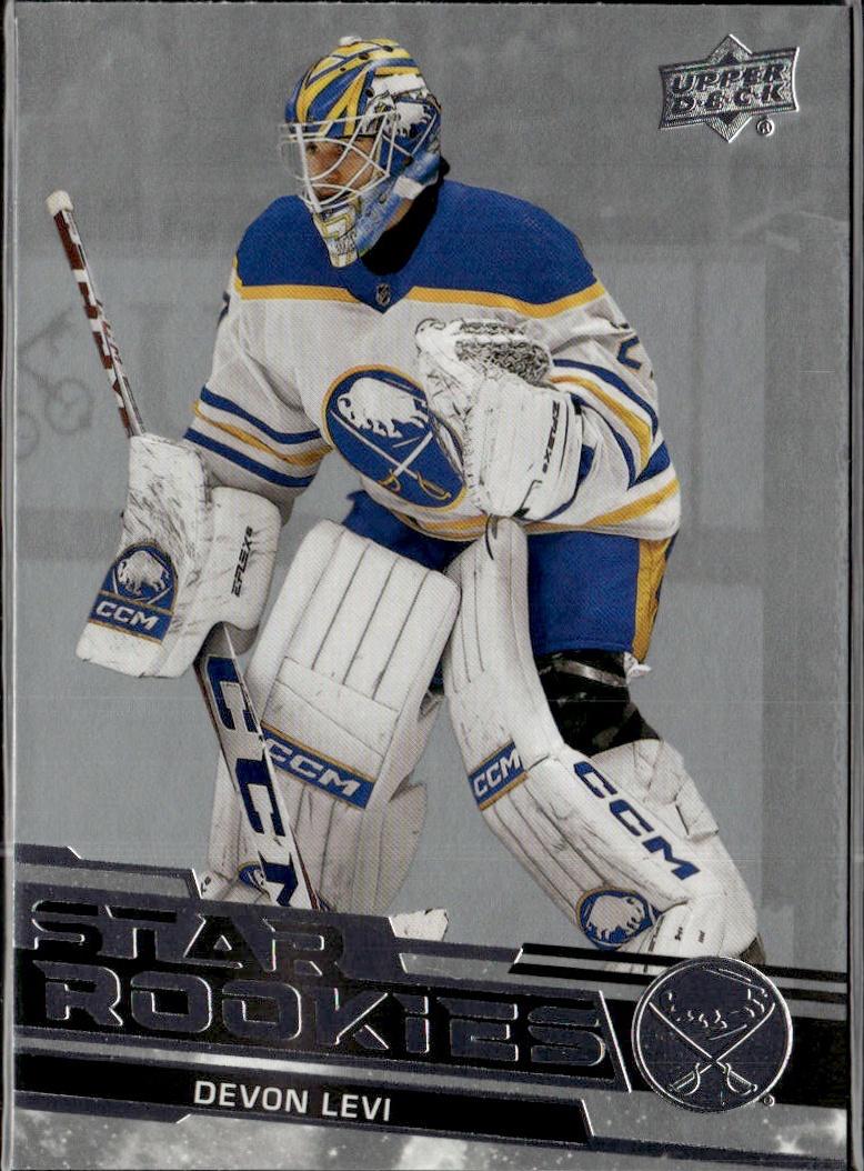 2023-24 Upper Deck NHL Star Rookies Box Set Hockey #14 Buffalo Sabres, Devon Levi