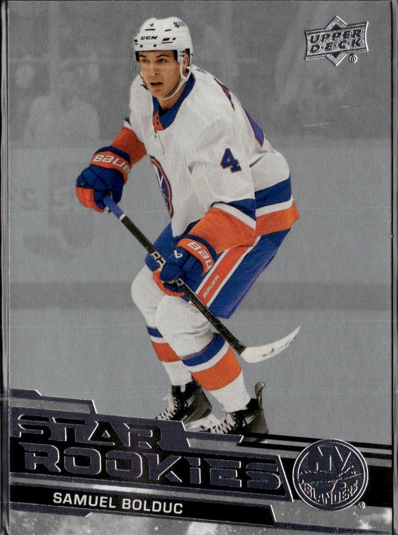 2023-24 Upper Deck NHL Star Rookies Box Set Hockey #18 New York Islanders, Samuel Bolduc