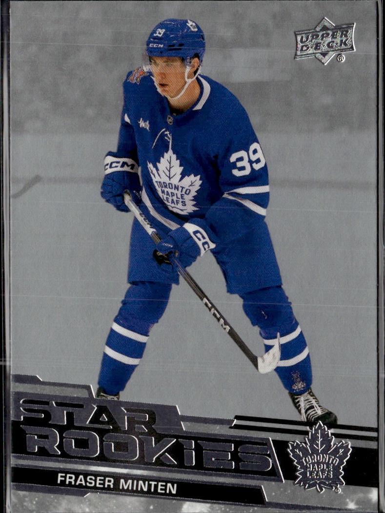 2023-24 Upper Deck NHL Star Rookies Box Set Hockey #23 Toronto Maple Leafs, Fraser Minten