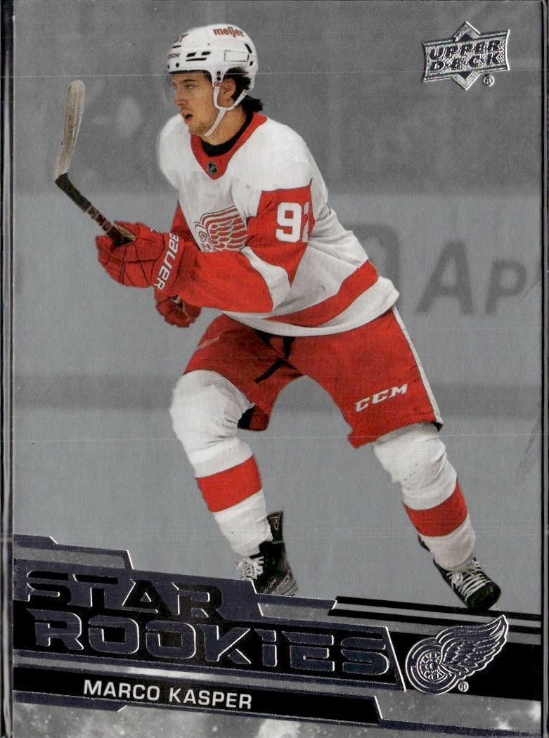 2023-24 Upper Deck NHL Star Rookies Box Set Hockey #24 Detroit Red Wings, Marco Kasper