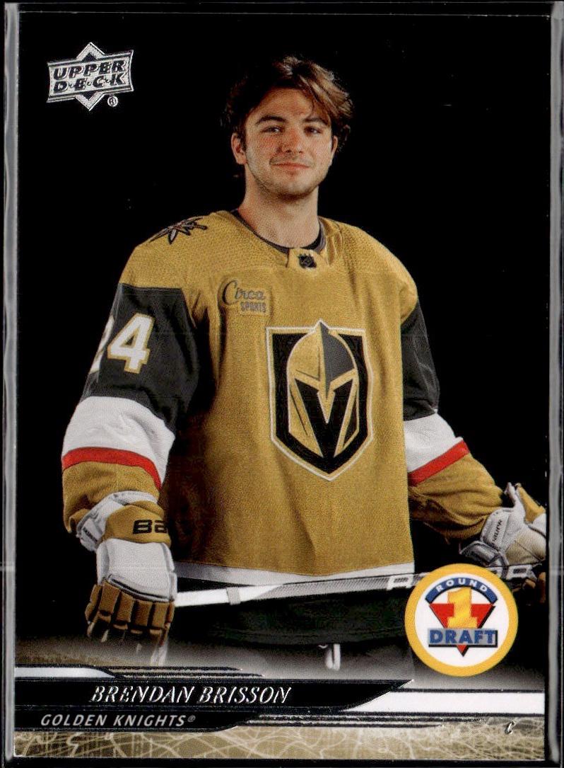 2024-25 Upper Deck Extended Series Hockey Base - #742 Vegas Golden Knights (Brendan Brisson)