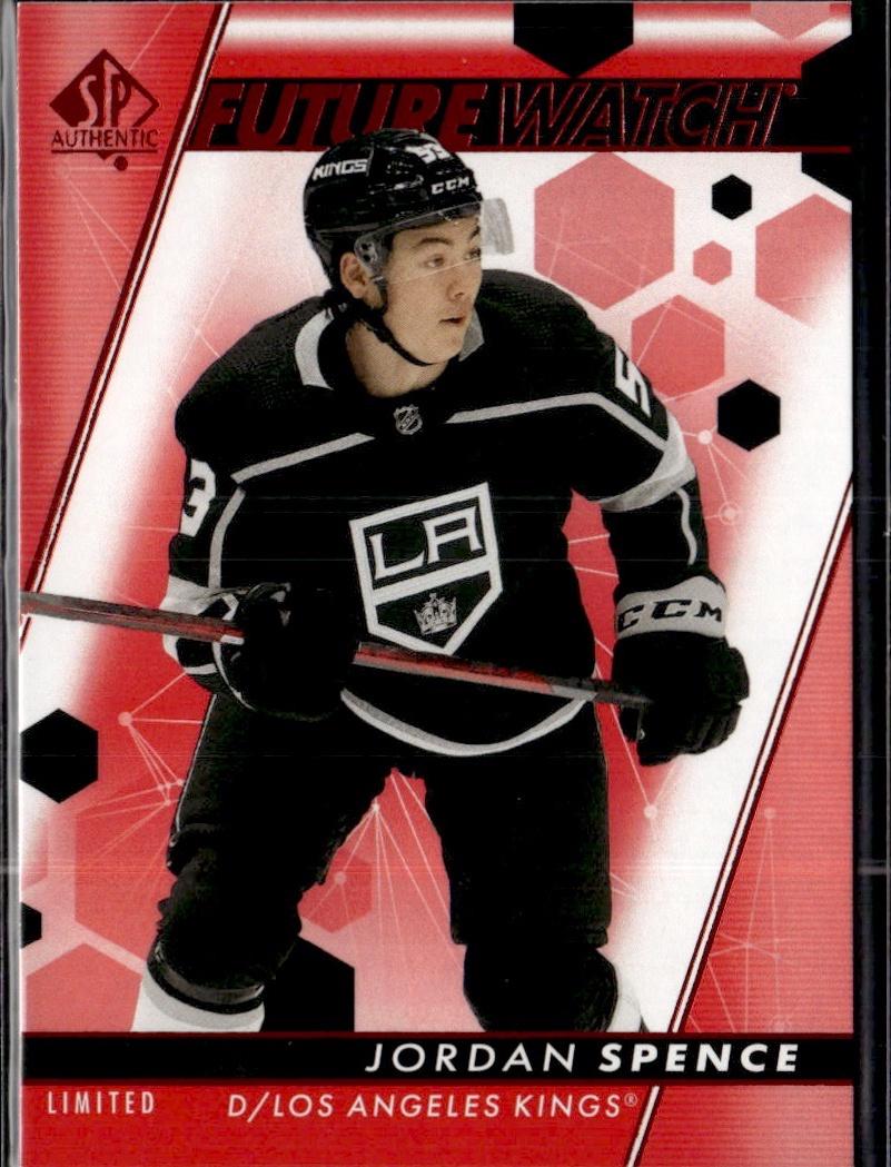 2022-23 SP Authentic Hockey Base Limited Red #114 Los Angeles Kings (Jordan Spence)