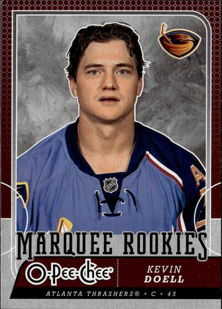 2008-09 O-Pee-Chee Hockey Base - Marquee Rookie #559 Atlanta Thrashers, Kevin Doell
