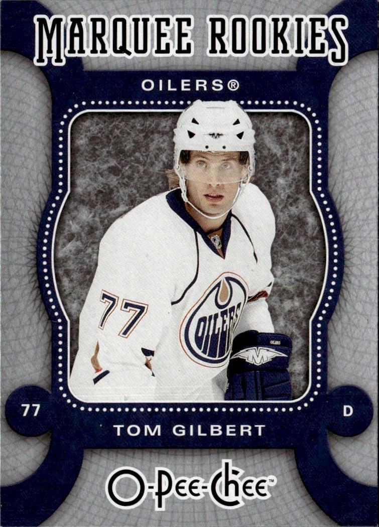 2007-08 O-Pee-Chee Hockey Base - Marquee Rookie #543 Edmonton Oilers (Tom Gilbert)