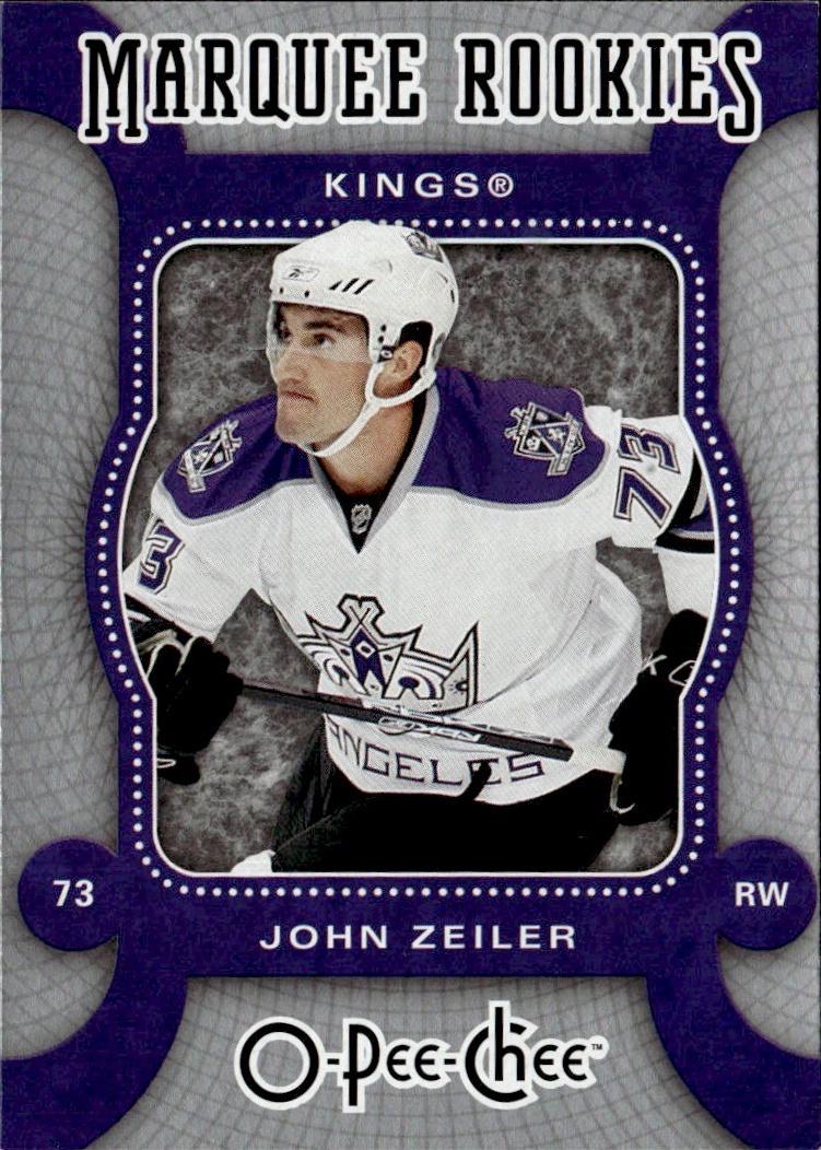 2007-08 O-Pee-Chee Hockey Base - Marquee Rookie #553 Los Angeles Kings (John Zeiler)