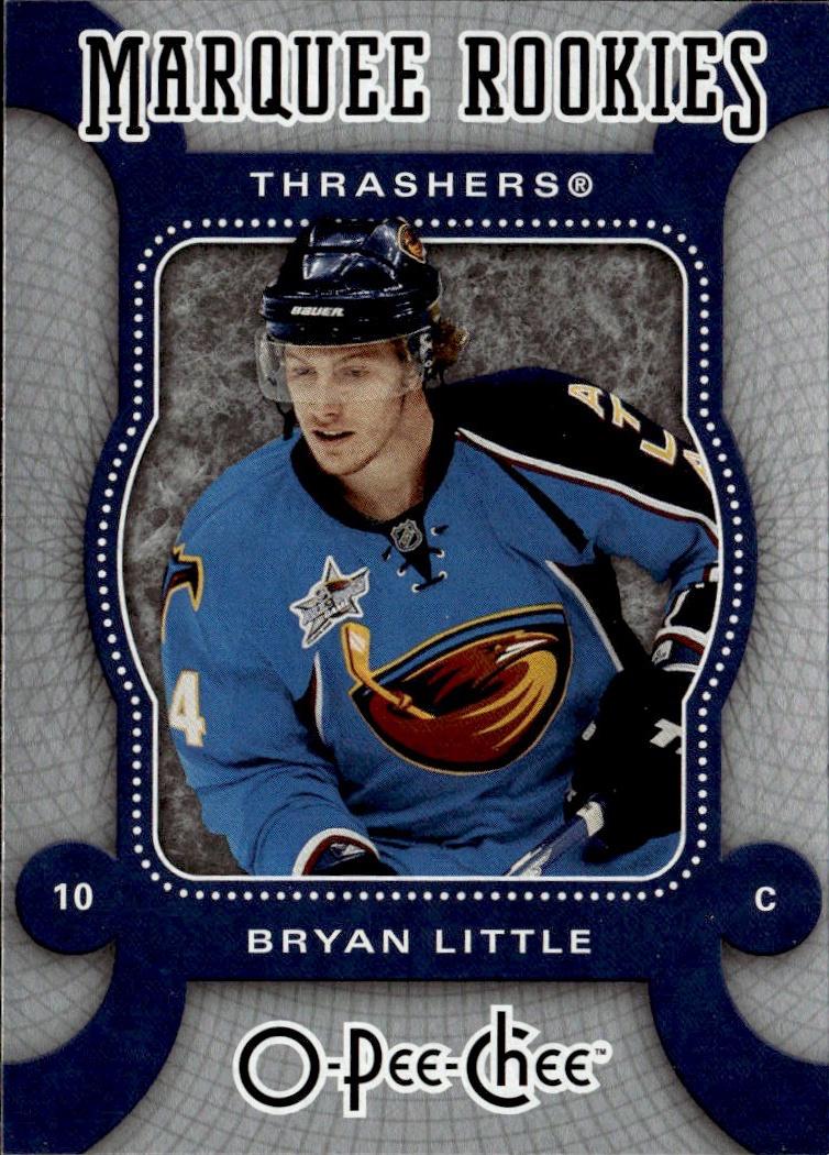 2007-08 O-Pee-Chee Hockey Base - Marquee Rookie #508 Atlanta Thrashers (Bryan Little)