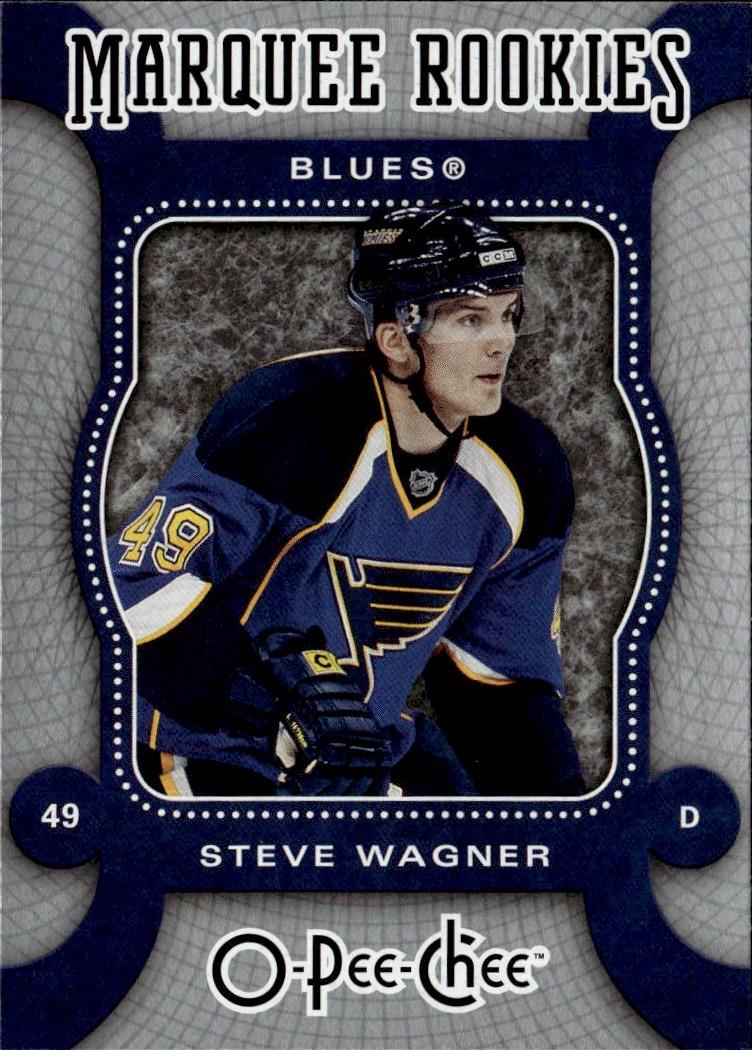 2007-08 O-Pee-Chee Hockey Base - Marquee Rookie #593 St. Louis Blues (Steve Wagner)