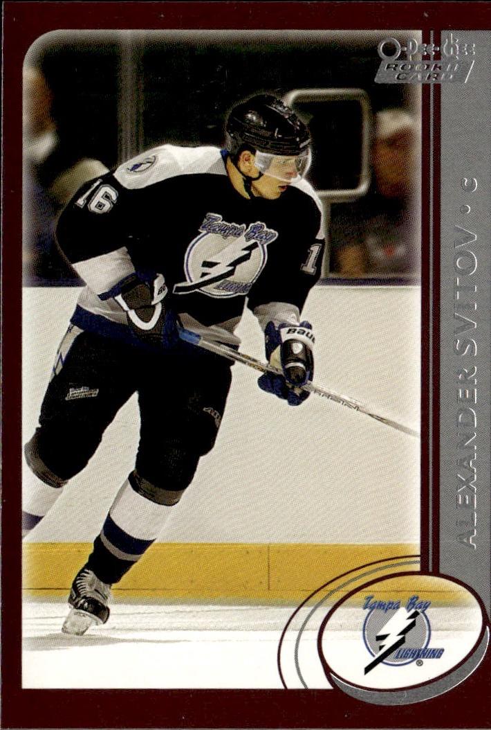 2002-03 O-Pee-Chee Hockey Rookie #334 Tampa Bay Lightning, Alexander Svitov