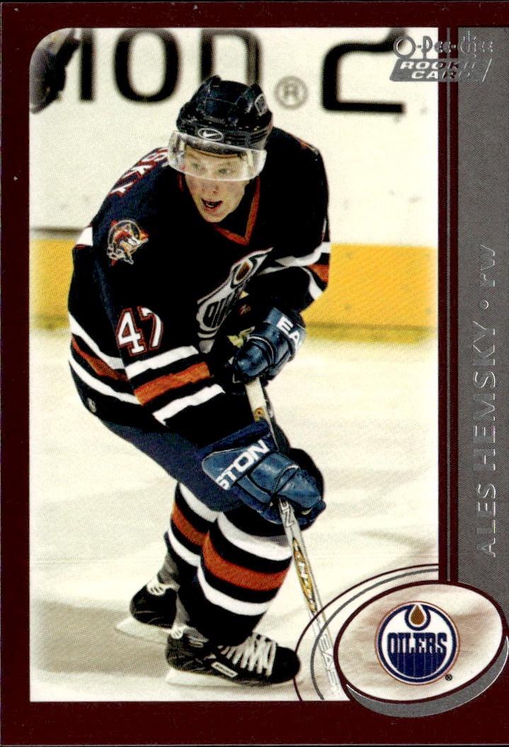 2002-03 O-Pee-Chee Hockey Rookie #337 Edmonton Oilers, Ales Hemsky
