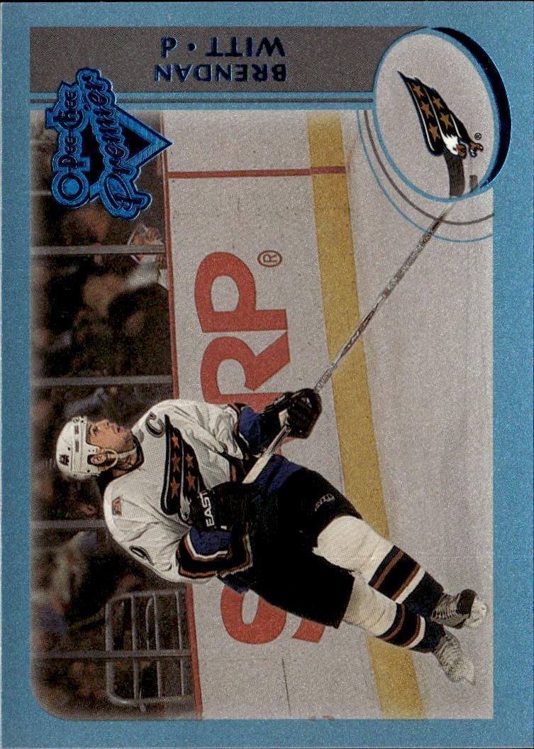 2002-03 O-Pee-Chee Hockey Base Premier-Blue-Line #/500 #104 Washington Capitals, Brendan Witt