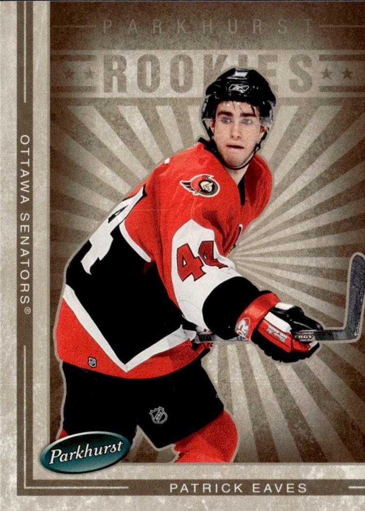 2005-06 Parkhurst Hockey Rookie #649 Ottawa Senators (Patrick Eaves)