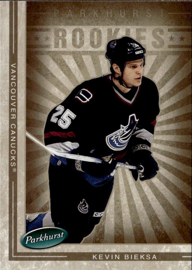 2005-06 Parkhurst Hockey Rookie #668 Vancouver Canucks (Kevin Bieksa)