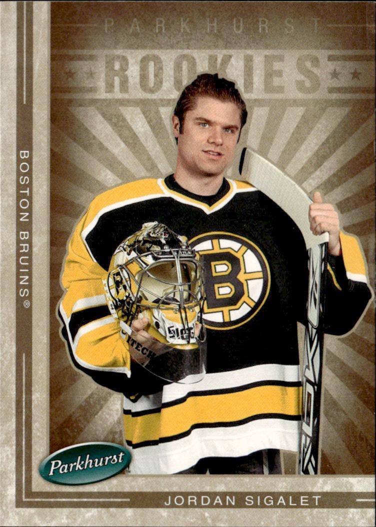 2005-06 Parkhurst Hockey Rookie #608 Boston Bruins (Jordan Sigalet)