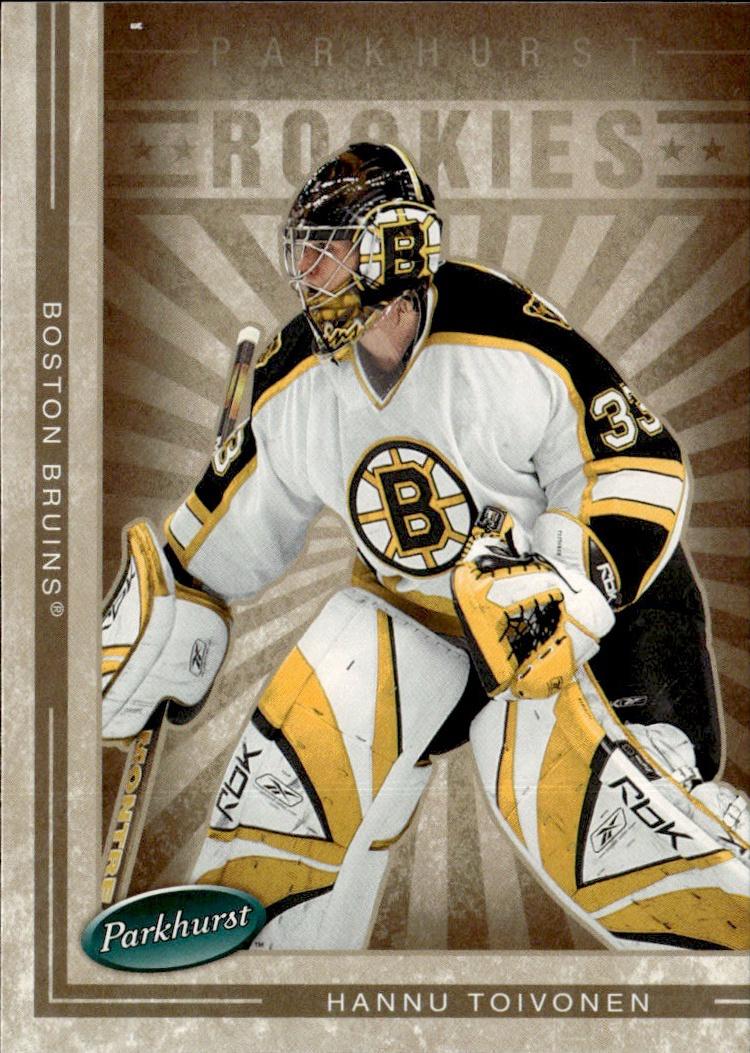 2005-06 Parkhurst Hockey Rookie #606 Boston Bruins (Hannu Toivonen)