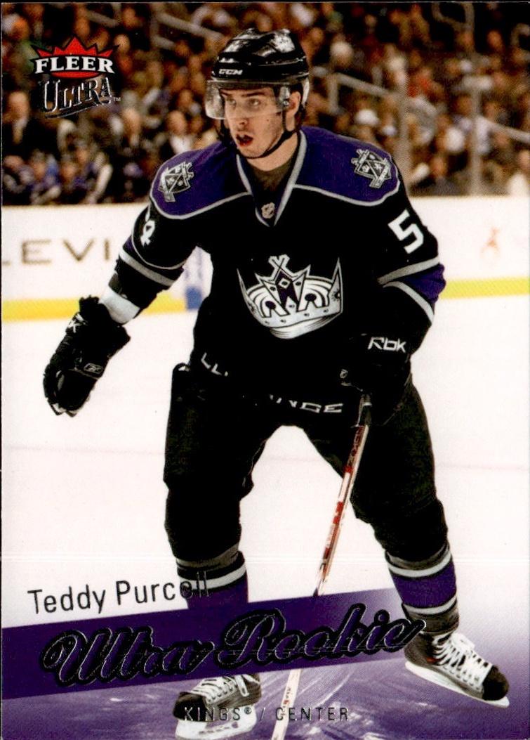 2008-09 Ultra Hockey Rookie #212 Los Angeles Kings (Teddy Purcell)