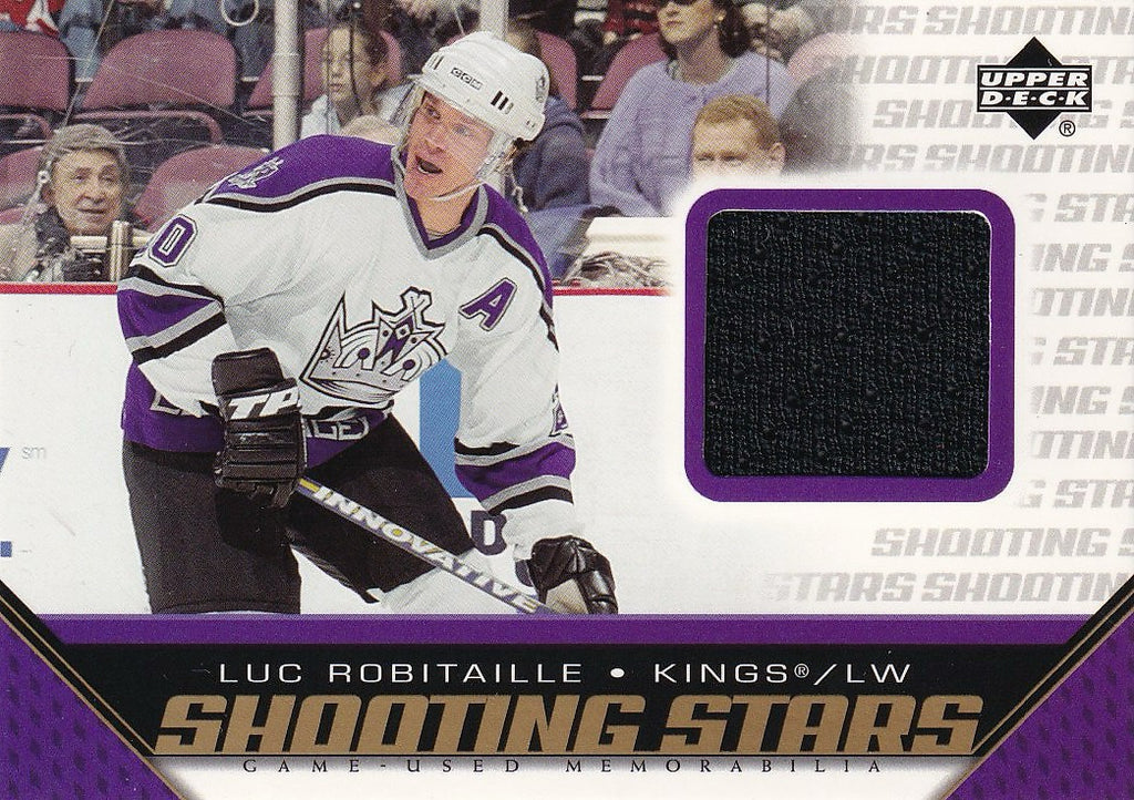 2005-06 Upper Deck Hockey Shooting Stars #S-LR Los Angeles Kings, Luc Robitaille