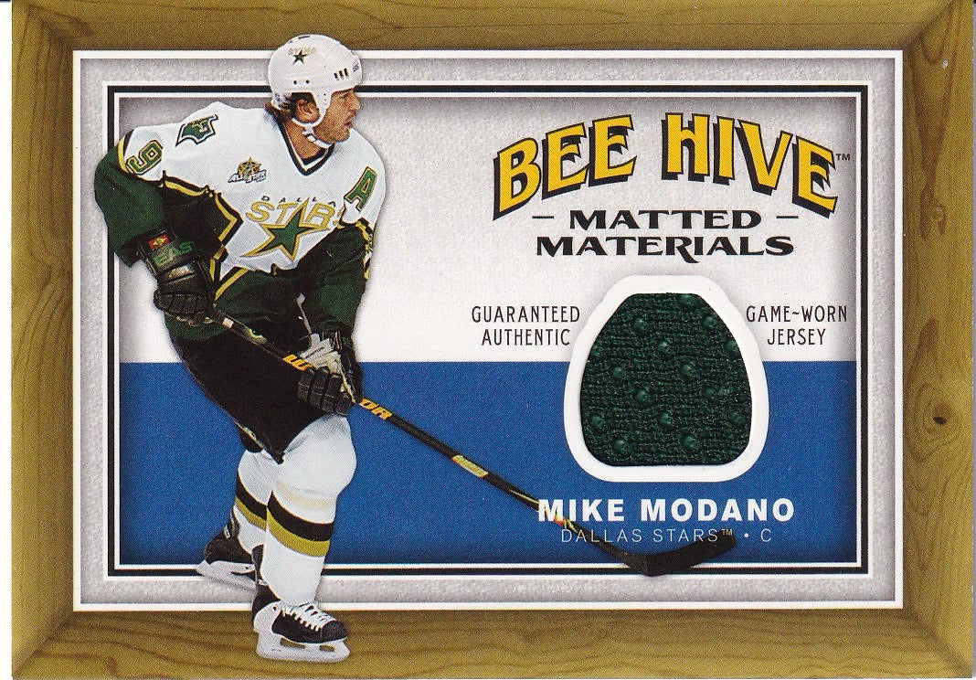 2006-07 Upper Deck Beehive Hockey Matted Materials #MM-MM Dallas Stars (Mike Modano)