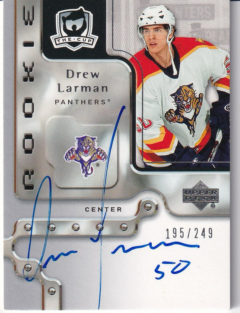 2006-07 Upper Deck The Cup Hockey #/249 #97 Florida Panthers, Drew Larman