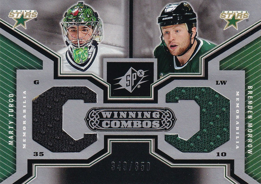 2005-06 SPx Hockey Winning Combos #/350 #WC-MM Dallas Stars (Mike Modano / Brenden Morrow)