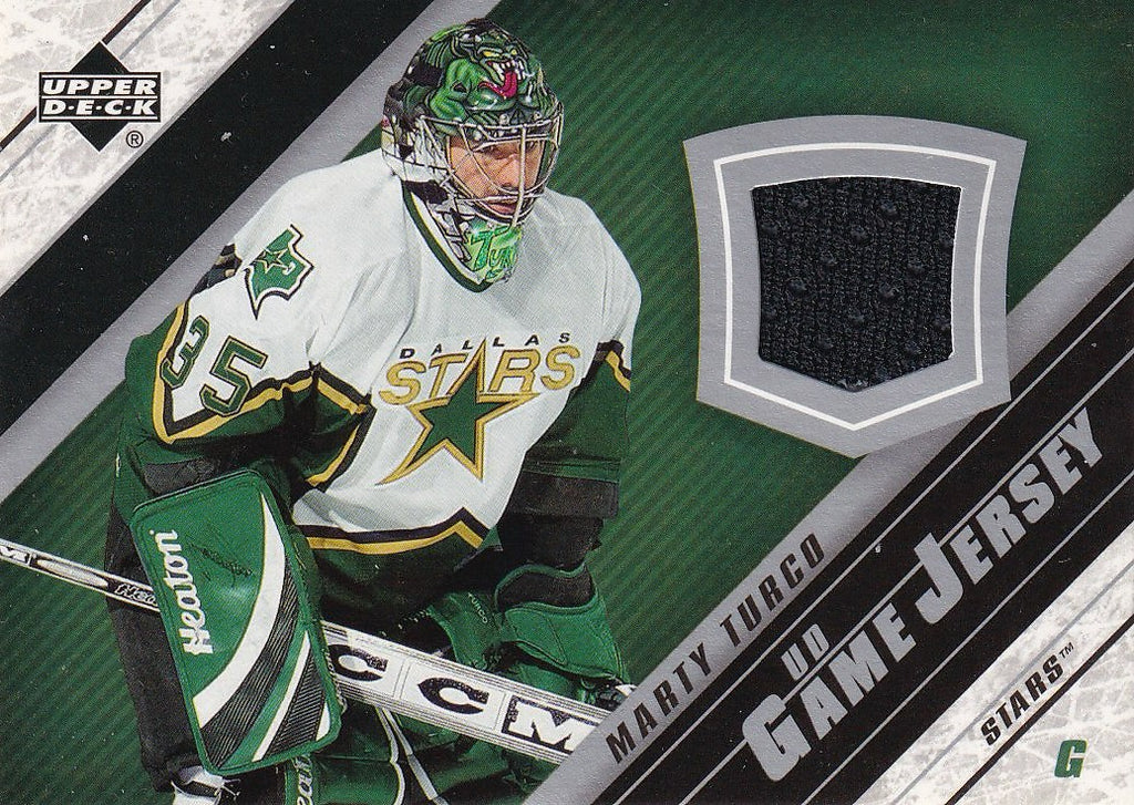 2005-06 Upper Deck Hockey UD Game Jerseys Series Two #J2-MT Dallas Stars (Marty Turco)