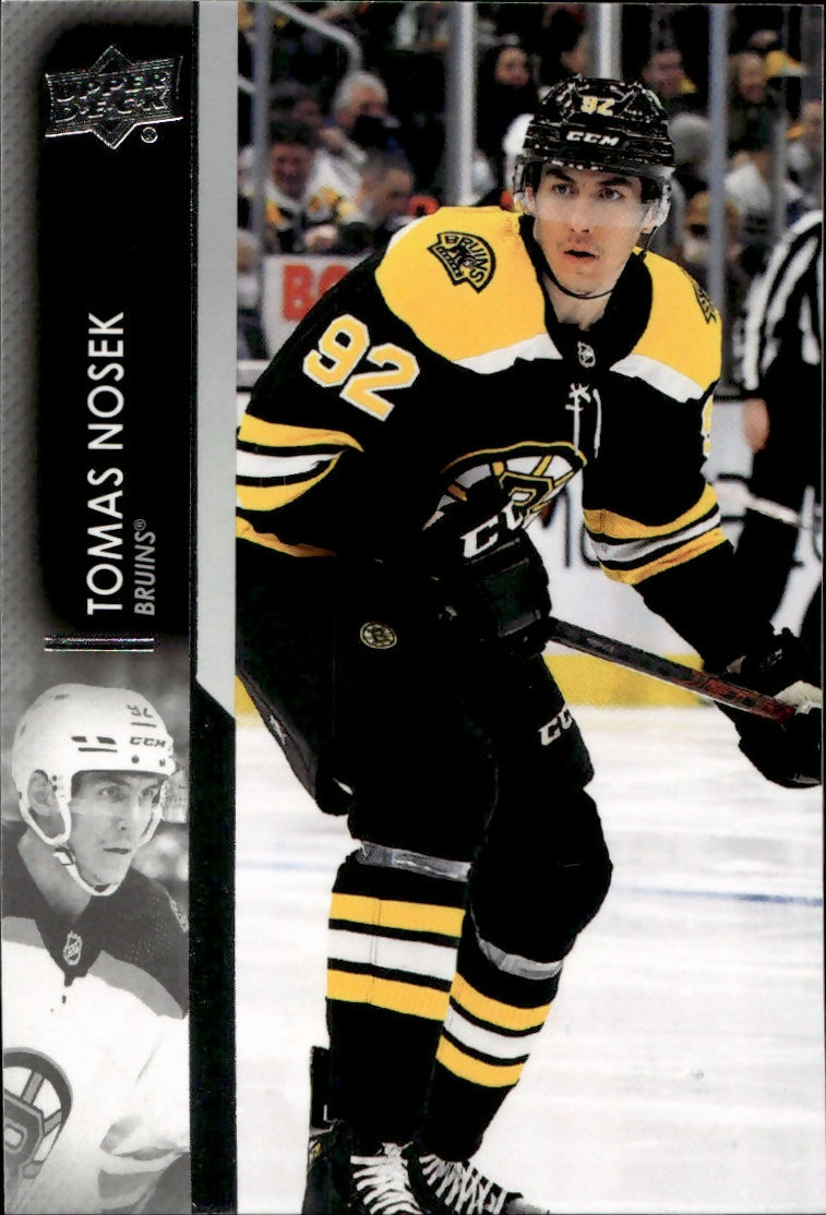 2021-22 Upper Deck Extended Series Hockey - Base #515 Tomas Nosek - Boston Bruins - A