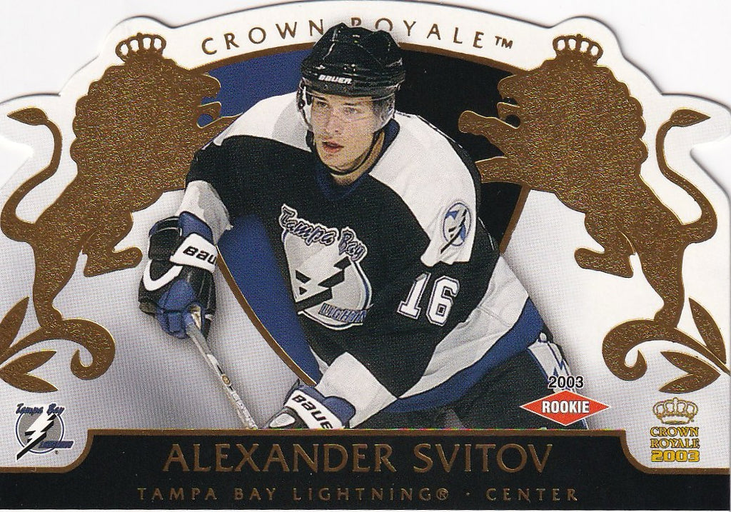 2002-03 Pacific Crown Royale Hockey Rookie #/2299 #137 Tampa Bay Lightning, Alexander Svitov