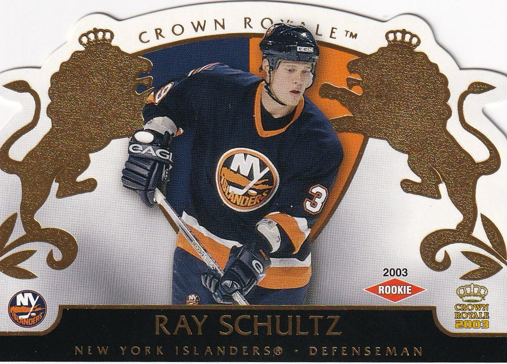 2002-03 Pacific Crown Royale Hockey Rookie #/2299 #126 New York Islanders, Ray Schultz