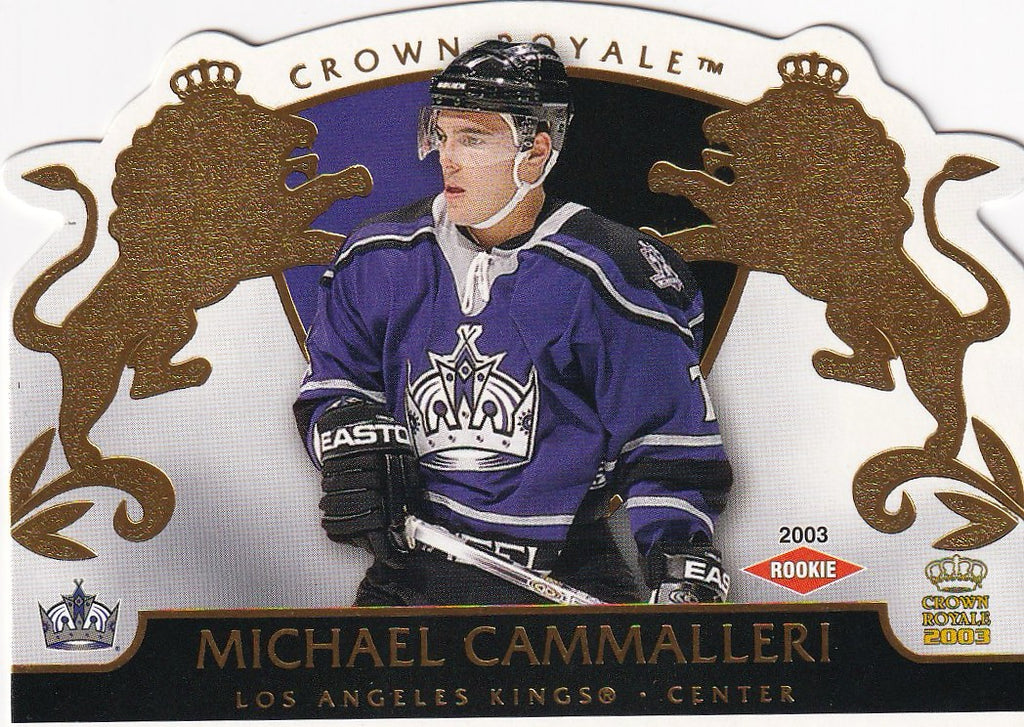 2002-03 Pacific Crown Royale Hockey Rookie #/2299 #117 Los Angeles Kings, Mike Cammalleri