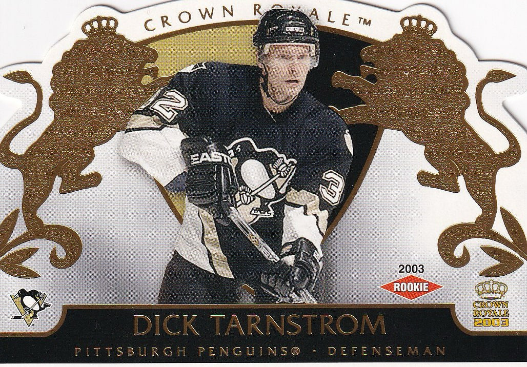 2002-03 Pacific Crown Royale Hockey Rookie #/2299 #133 Pittsburgh Penguins, Dick Tarnstrom